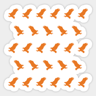 Eagle | Orange Sticker